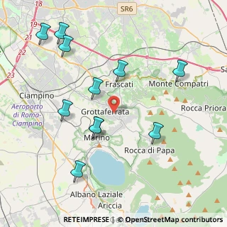 Mappa 00046 Grottaferrata RM, Italia (4.66455)