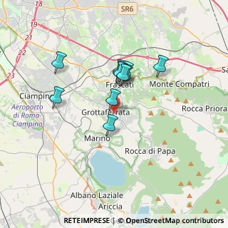 Mappa 00046 Grottaferrata RM, Italia (2.89273)