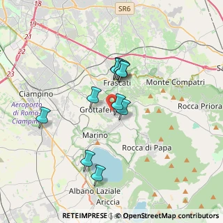 Mappa 00046 Grottaferrata RM, Italia (3.04636)