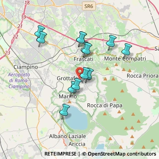 Mappa 00046 Grottaferrata RM, Italia (3.50615)