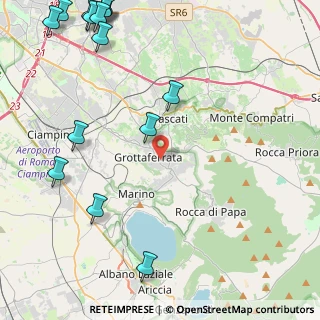 Mappa 00046 Grottaferrata RM, Italia (6.93)