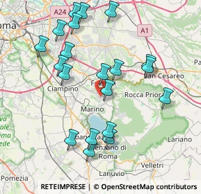 Mappa 00046 Grottaferrata RM, Italia (8.694)