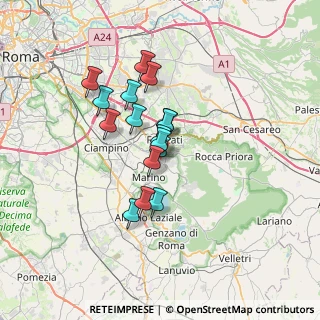 Mappa 00046 Grottaferrata RM, Italia (5.35813)