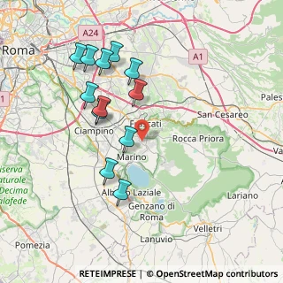 Mappa 00046 Grottaferrata RM, Italia (8.00083)