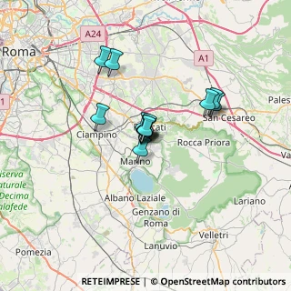 Mappa 00046 Grottaferrata RM, Italia (4.50769)