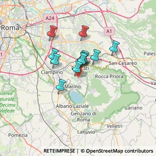 Mappa 00046 Grottaferrata RM, Italia (5.30667)