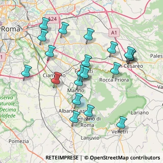 Mappa 00046 Grottaferrata RM, Italia (8.329)