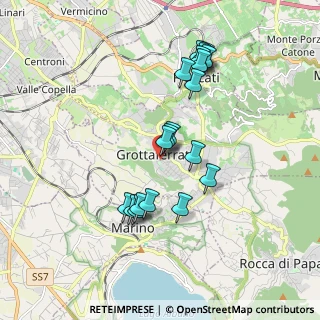 Mappa Largo Passamonti, 00046 Grottaferrata RM, Italia (1.81947)