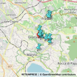 Mappa Largo Passamonti, 00046 Grottaferrata RM, Italia (1.26091)