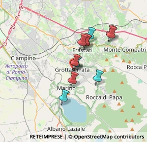 Mappa Via Principe Amedeo, 00046 Grottaferrata RM, Italia (2.78091)