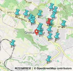 Mappa Via Principe Amedeo, 00046 Grottaferrata RM, Italia (0.9905)