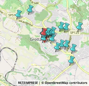 Mappa Via Principe Amedeo, 00046 Grottaferrata RM, Italia (0.729)