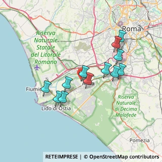 Mappa Carrefour Market, 00126 Roma RM, Italia (6.85167)