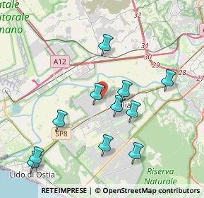 Mappa Carrefour Market, 00126 Roma RM, Italia (4.28273)
