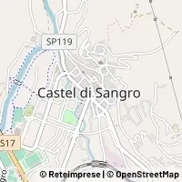 Kaart Castel di Sangro