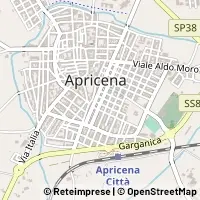 Карта Apricena