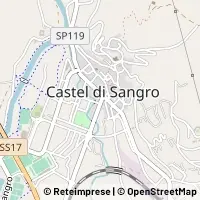Kaart Castel di Sangro