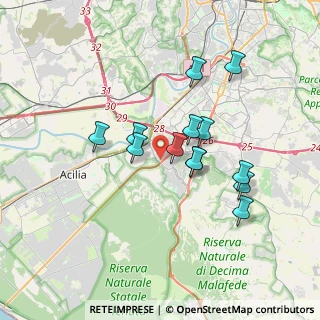 Mappa Via Arnolfo di Cambio, 00128 Roma RM, Italia (3.22923)