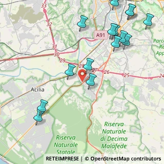 Mappa Via Arnolfo di Cambio, 00128 Roma RM, Italia (5.89)