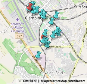 Mappa Via Napoli, 00043 Ciampino RM, Italia (0.96)