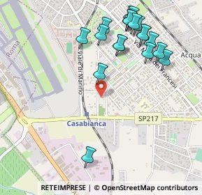 Mappa Via Napoli, 00043 Ciampino RM, Italia (0.6185)