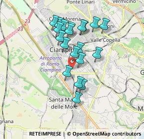 Mappa Via Napoli, 00043 Ciampino RM, Italia (1.6445)