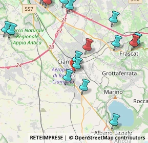 Mappa Via Napoli, 00043 Ciampino RM, Italia (6.088)