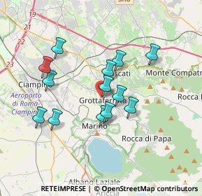 Mappa Via Paolo Borsellino, 00046 Grottaferrata RM, Italia (3.26769)