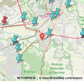 Mappa Via Ernesto Basile, 00128 Roma RM, Italia (6.591)
