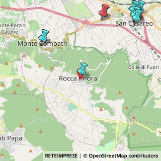 Mappa Via Fontana Maggiore, 00079 Rocca Priora RM, Italia (3.80923)