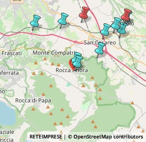 Mappa Via Fontana Maggiore, 00079 Rocca Priora RM, Italia (4.83455)