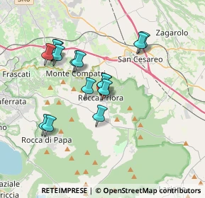 Mappa Via Fontana Maggiore, 00079 Rocca Priora RM, Italia (3.42533)