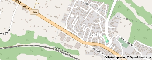 Mappa Labico