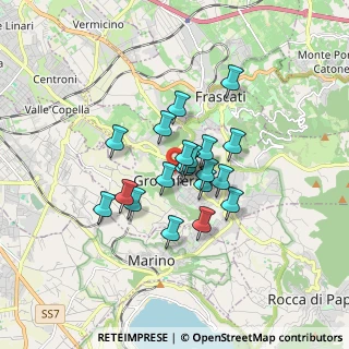 Mappa Via Dalmazia, 00046 Grottaferrata RM, Italia (1.235)