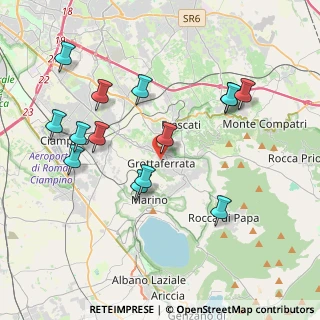 Mappa Via Dalmazia, 00046 Grottaferrata RM, Italia (4.30571)