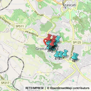 Mappa Via Dalmazia, 00046 Grottaferrata RM, Italia (0.5635)