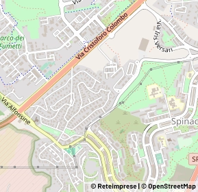 Mappa Via Filippo Barigioni, 00128 Roma RM, Italia (0.26897)