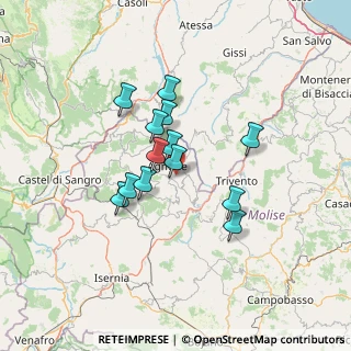 Mappa Contrada Marangoni, 86081 Agnone IS, Italia (10.93077)
