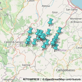 Mappa Contrada Marangoni, 86081 Agnone IS, Italia (8.872)