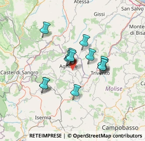 Mappa Contrada Marangoni, 86081 Agnone IS, Italia (10.65429)