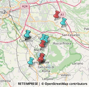 Mappa Via XXIV Maggio, 00046 Grottaferrata RM, Italia (6.19714)