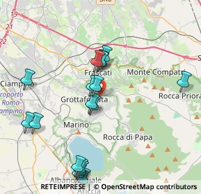 Mappa Via XXIV Maggio, 00046 Grottaferrata RM, Italia (4.48588)