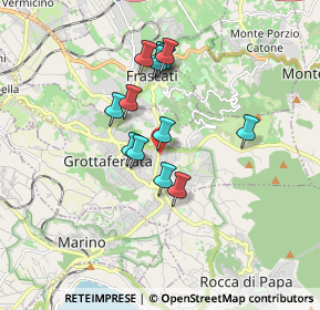 Mappa Via XXIV Maggio, 00046 Grottaferrata RM, Italia (1.48077)