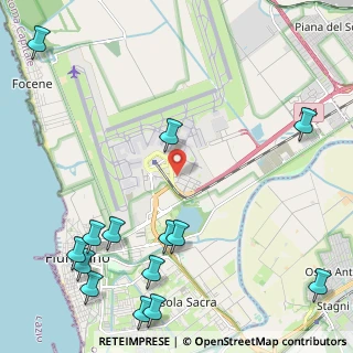 Mappa Via Carlo Seganti, 00054 Fiumicino RM, Italia (3.29)
