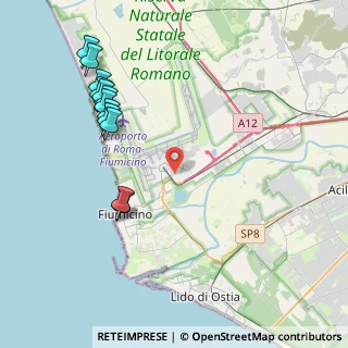 Mappa Via Carlo Seganti, 00054 Fiumicino RM, Italia (4.98417)
