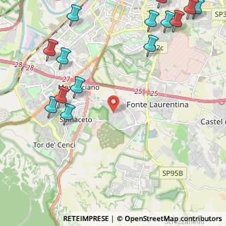 Mappa Via John Lennon, 00128 Roma RM, Italia (3.34714)