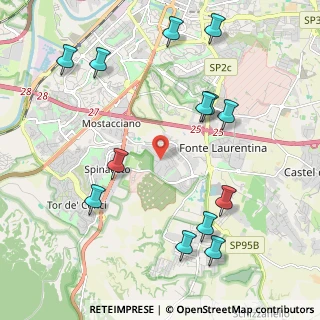 Mappa Via John Lennon, 00128 Roma RM, Italia (2.60385)