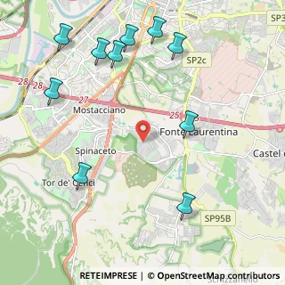 Mappa Via John Lennon, 00128 Roma RM, Italia (2.98455)