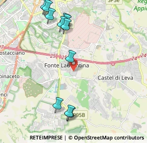 Mappa 00134 Fonte Laurentina RM, Italia (2.53455)