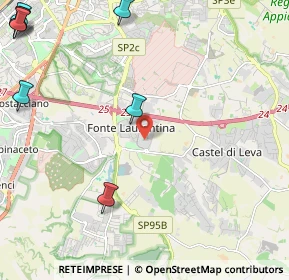 Mappa 00134 Fonte Laurentina RM, Italia (3.84545)